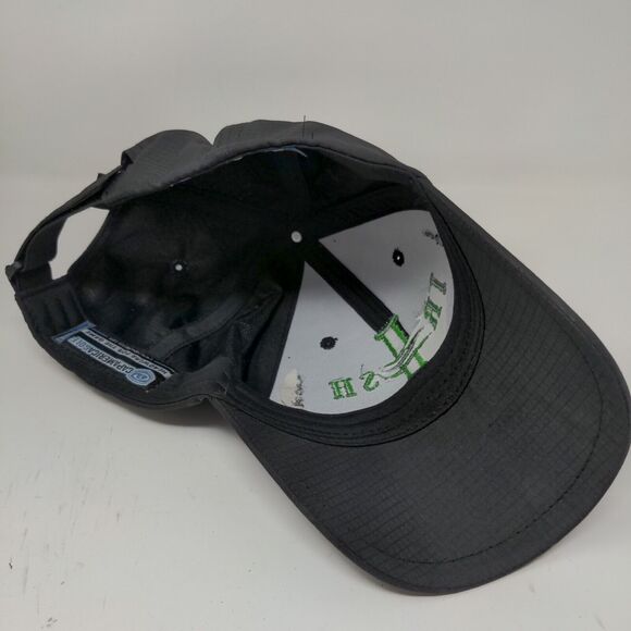 Cap America Golf Irish Mechanical Services Strapback Hat Black Adjustable - Picture 9 of 12